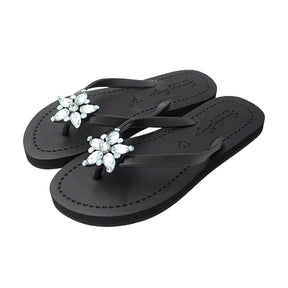 Crystal stone star sandal