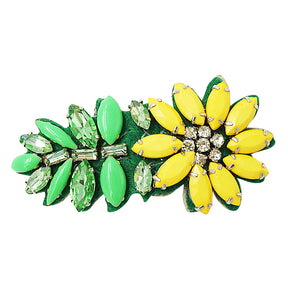 Yellow Daisy Kids Hair Pin