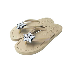 Crystal stone star sandal