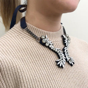 Nomad- Ribbon Collar Necklace