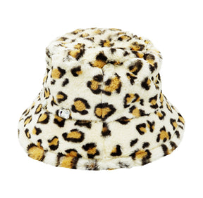 Leopard Fur Bucket Hat